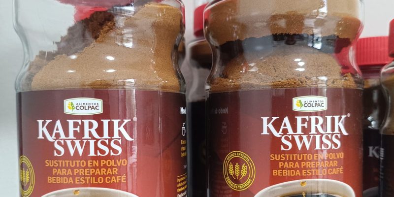 Frascos de Kafrik Swiss de Alimentos Colpac